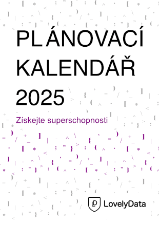 LovelyData kalendář 2025 - strana 1