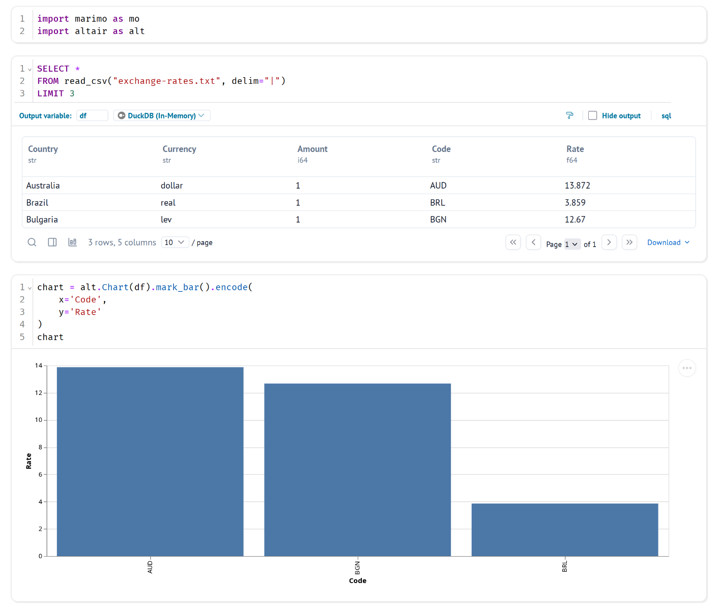marimo SQL